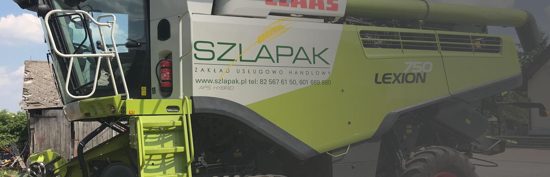 Slajd 1 - kombajn Claas Lexion 750